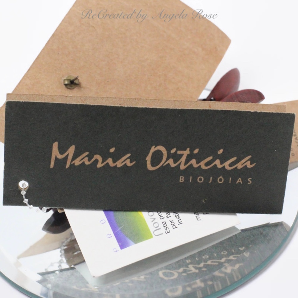 Maria Oiticica Seed Earrings - Ina… - Picture 4 of 6